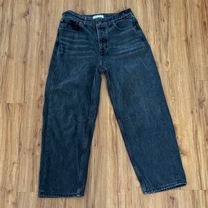Madewell Darted Barrel Leg Jean